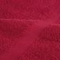 Preview: Premium-Saunatücher SOLUND 4 Stk. Rot 80x200 cm 600 g/m²