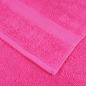 Preview: Premium-Handtücher SOLUND 10 Stk. Rosa 100x200 cm 600 g/m²