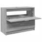 Preview: Waschbeckenunterschrank Grau Sonoma 78x37x59 cm Holzwerkstoff