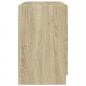 Preview: Waschbeckenunterschrank Sonoma-Eiche 78x37x59 cm Holzwerkstoff