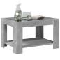 Preview: LED-Couchtisch Betongrau 73x53x45 cm Holzwerkstoff