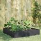 Preview: ARDEBO.de - Hochbeet Anthrazit 100x100x33,5 cm Stahl