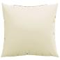 Preview: Sofakissen 4 Stk. Creme 40x40 cm Stoff