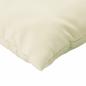 Preview: Sofakissen 4 Stk. Creme 40x40 cm Stoff