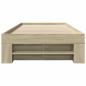 Preview: Bettgestell ohne Matratze Sonoma-Eiche 90x190 cm Holzwerkstoff
