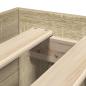 Preview: Bettgestell ohne Matratze Sonoma-Eiche 75x190 cm Holzwerkstoff