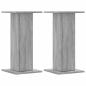 Preview: Pflanzenständer 2 Stk. Grau Sonoma 30x30x60 cm Holzwerkstoff