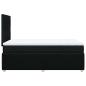 Preview: Boxspringbett mit Matratze Schwarz 120x190 cm Stoff