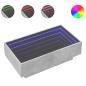 Preview: LED-Couchtisch Betongrau 90x50x30 cm Holzwerkstoff