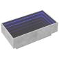 Preview: LED-Couchtisch Betongrau 90x50x30 cm Holzwerkstoff