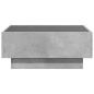 Preview: LED-Couchtisch Betongrau 70x50x30 cm Holzwerkstoff