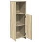 Preview: Badezimmerschrank Sonoma-Eiche 30x30x95 cm Holzwerkstoff
