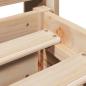 Preview: Massivholzbett ohne Matratze 160x200 cm Kiefernholz