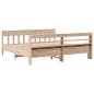 Preview: Massivholzbett ohne Matratze 180x200 Kiefernholz