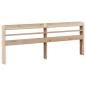 Preview: Massivholzbett ohne Matratze 180x200 Kiefernholz