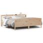 Preview: Massivholzbett ohne Matratze 200x200 cm Kiefer