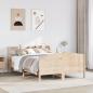 Preview: ARDEBO.de - Massivholzbett ohne Matratze 150x200 cm Kiefernholz