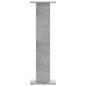 Preview: Pflanzenständer 2 Stk. Betongrau 30x30x95 cm Holzwerkstoff