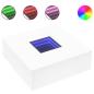 Preview: Couchtisch mit Infinity-LED Weiß 100x100x40 cm