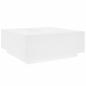 Preview: Couchtisch Weiß 100x100x40 cm Holzwerkstoff