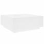 Preview: Couchtisch Weiß 100x100x40 cm Holzwerkstoff