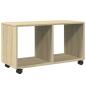 Preview: Rollschrank Sonoma-Eiche 72x33x42,5 cm Holzwerkstoff