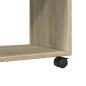 Preview: Rollschrank Sonoma-Eiche 72x33x42,5 cm Holzwerkstoff