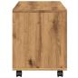 Preview: Rollschrank Artisan-Eiche 72x33x42,5 cm Holzwerkstoff