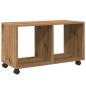 Preview: Rollschrank Artisan-Eiche 72x33x42,5 cm Holzwerkstoff