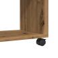 Preview: Rollschrank Artisan-Eiche 72x33x42,5 cm Holzwerkstoff