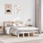 Preview: ARDEBO.de - Massivholzbett ohne Matratze 150x200 cm Kiefernholz