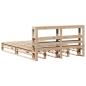 Preview: Massivholzbett ohne Matratze 150x200 cm Kiefernholz