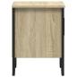 Preview: Nachttische 2 Stk. Sonoma-Eiche 40x30x40 cm Holzwerkstoff