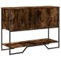 Preview: ARDEBO.de - Konsolentisch Räuchereiche 100x35x74,5 cm Holzwerkstoff
