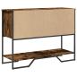 Preview: Konsolentisch Räuchereiche 100x35x74,5 cm Holzwerkstoff