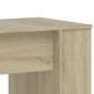 Preview: Schreibtisch Sonoma-Eiche 140x50x75 cm Holzwerkstoff