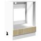 Preview: Herdumbauschrank Sonoma-Eiche 60x46x81,5 cm Holzwerkstoff