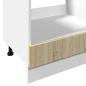 Preview: Herdumbauschrank Sonoma-Eiche 60x46x81,5 cm Holzwerkstoff