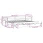 Preview: Tagesbett Ausziehbar mit Schubladen 80x200 cm Massivholz Kiefer