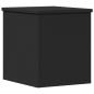 Preview: Truhe Schwarz 30x35x35 cm Holzwerkstoff