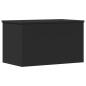 Preview: Truhe Schwarz 60x35x35 cm Holzwerkstoff