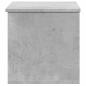 Preview: Truhe Betongrau 60x35x35 cm Holzwerkstoff