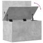 Preview: Truhe Betongrau 60x35x35 cm Holzwerkstoff
