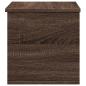 Preview: Truhe Braun Eichen-Optik 60x35x35 cm Holzwerkstoff