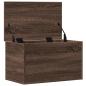 Preview: Truhe Braun Eichen-Optik 60x35x35 cm Holzwerkstoff