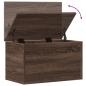 Preview: Truhe Braun Eichen-Optik 60x35x35 cm Holzwerkstoff