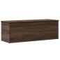 Preview: Truhe Braun Eichen-Optik 102x35x35 cm Holzwerkstoff