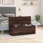 Preview: Truhe Braun Eichen-Optik 102x35x35 cm Holzwerkstoff