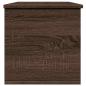 Preview: Truhe Braun Eichen-Optik 102x35x35 cm Holzwerkstoff