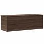Preview: Truhe Braun Eichen-Optik 102x35x35 cm Holzwerkstoff